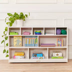 Meuble de rangement mobile à 10 casiers ECR4Kids, mobilier de salle de classe