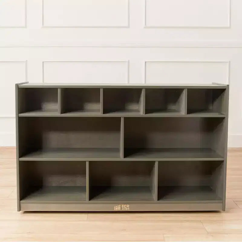 Meuble de rangement mobile à 10 casiers ECR4Kids, mobilier de salle de classe