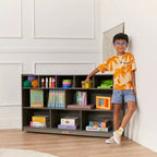 Meuble de rangement mobile à 10 casiers ECR4Kids, mobilier de salle de classe