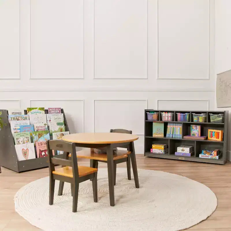 Meuble de rangement mobile à 10 casiers ECR4Kids, mobilier de salle de classe