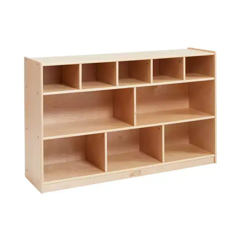 Meuble de rangement mobile à 10 casiers ECR4Kids, mobilier de salle de classe