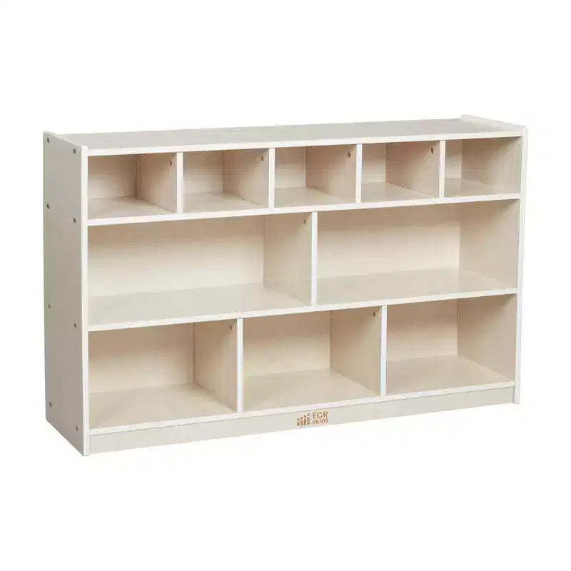 Meuble de rangement mobile à 10 casiers ECR4Kids, mobilier de salle de classe