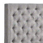 Naples Button-tufted Wingback Headboard only by iNSPIRE Q Artisan