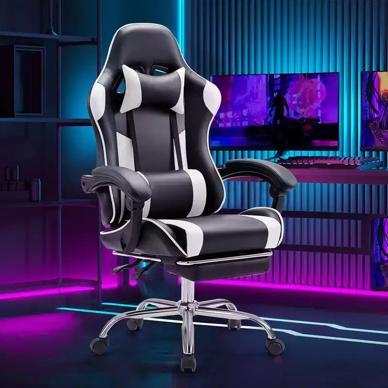 JIONJOY Ergonomic Racing Gaming Chair with High Back, Lumbar Support and Adjustable Armrests
