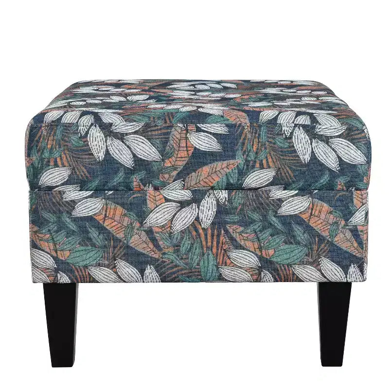 Christopher Knight Home Zahra Pouf capitonné en tissu contemporain