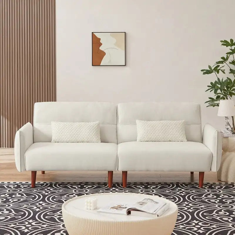 GEITIN Canapé-Lit Futon Convertible avec 2 Oreillers