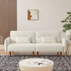 GEITIN Canapé-Lit Futon Convertible avec 2 Oreillers