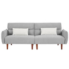GEITIN Canapé-Lit Futon Convertible avec 2 Oreillers