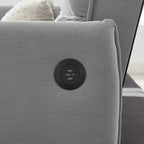 GEITIN Canapé-Lit Futon Convertible avec 2 Oreillers