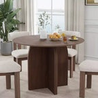 Dovelina Table de Salle à Manger Table de Cuisine Moderne en Bois Table de Salle à Manger