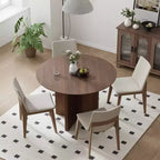 Dovelina Table de Salle à Manger Table de Cuisine Moderne en Bois Table de Salle à Manger