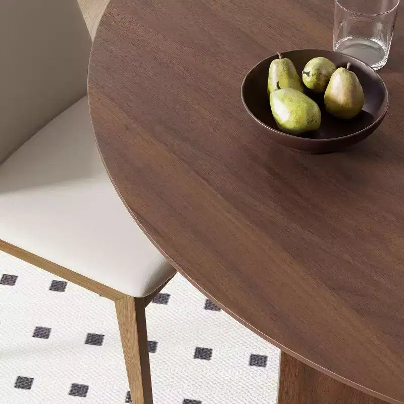 Dovelina Table de Salle à Manger Table de Cuisine Moderne en Bois Table de Salle à Manger
