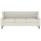 Mid Century Modern Button Tufted Backrest Foam Couches