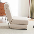Single Sofa Chair Foldable Bed with Pillow,Portable Sofa Bed,Sofa Chair,Made of Breathable and Wearable Linen