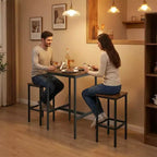 Table de bar, Table haute, Table de comptoir, Table carrée, Table haute, Petite table de cuisine pour 2, Table basse, Table de bar hauteur comptoir