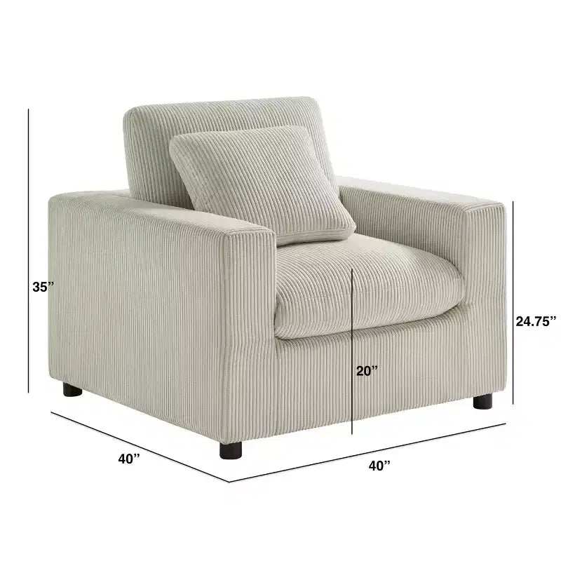 Fauteuil moderne Casella Comfort Pointe