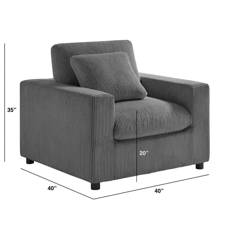 Fauteuil moderne Casella Comfort Pointe