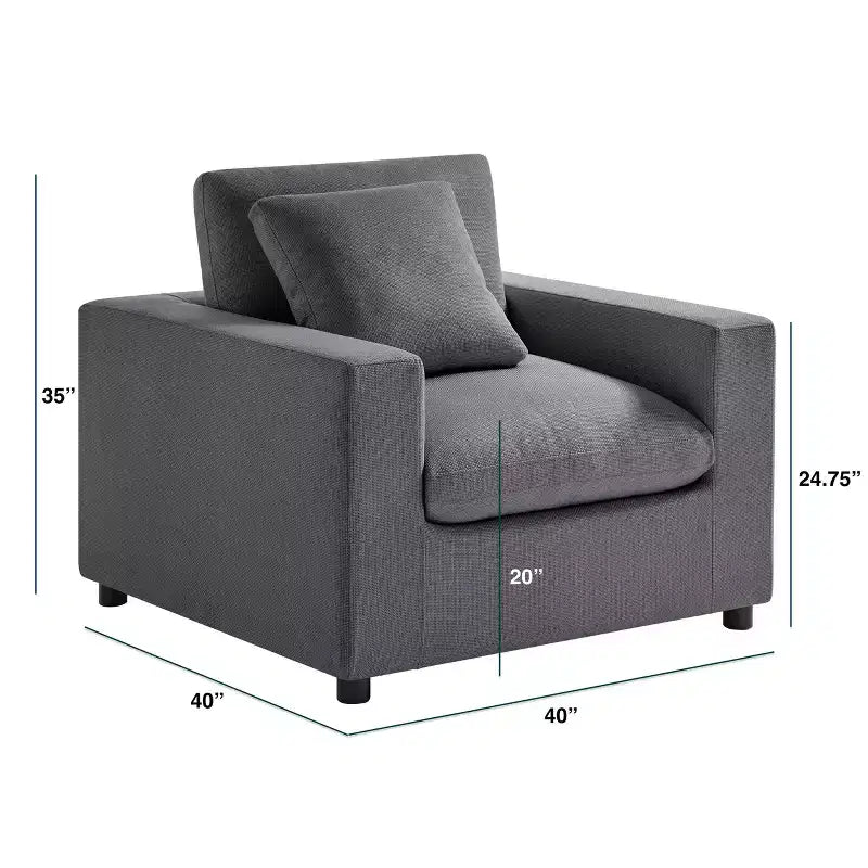 Fauteuil moderne Casella Comfort Pointe