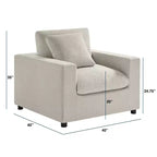 Fauteuil moderne Casella Comfort Pointe