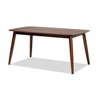 Walnut Brown 5-Piece Dining Set for 4