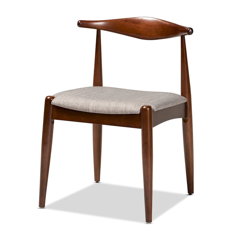 Walnut Brown 5-Piece Dining Set for 4