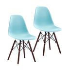 Porthos Home Lot de 2 chaises de salle à manger élégantes et modernes
