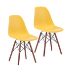 Porthos Home Lot de 2 chaises de salle à manger élégantes et modernes