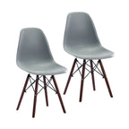 Porthos Home Lot de 2 chaises de salle à manger élégantes et modernes