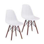 Porthos Home Lot de 2 chaises de salle à manger élégantes et modernes
