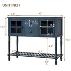 Buffet Storage Cabinet with Bottom Shelf