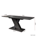 Multifunctional extendable console table for Kitchen