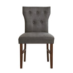 Chaise de salle à manger en bois Mid-Century Modern 7 pièces CraftPorch