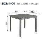 Wooden Dining Square Table
