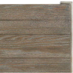 Table d'appoint de salon Roundhill Furniture Corbeta avec cadre en métal, plateau en bois et étagère, Graphite vieilli