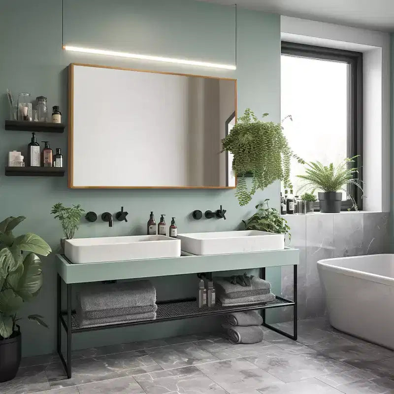 Dovelina Miroir Mural Miroir de Maquillage pour Salle de Bain Collection de Miroirs de Maquillage