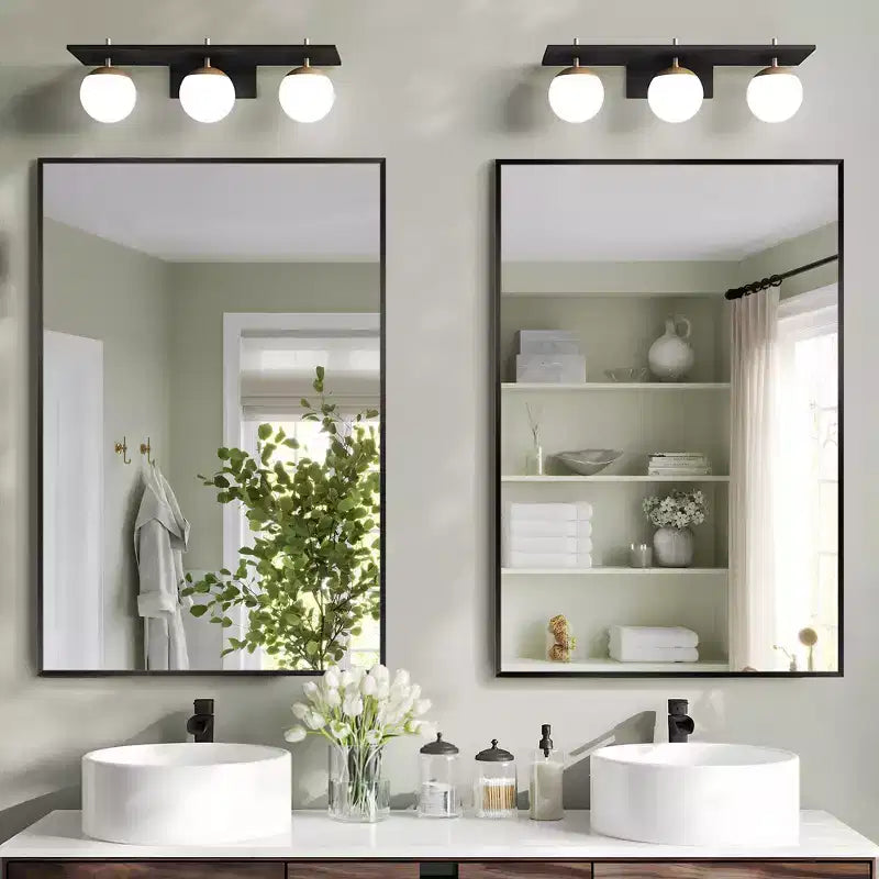 Dovelina Miroir Mural Miroir de Maquillage pour Salle de Bain Collection de Miroirs de Maquillage