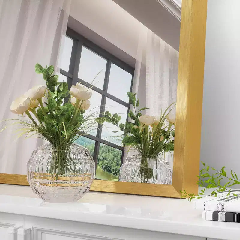 Dovelina Modern Arch Wall Mirrors for Bathroom Vanity Mirror(Set of 2)