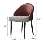 Ensemble de salle à manger rectangulaire extensible en pierre frittée à pieds croisés de 9 pièces avec 8 chaises pour la maison ou la villa