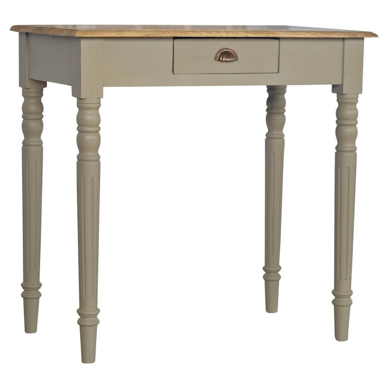Bureau Secrétaire Peint à la Main