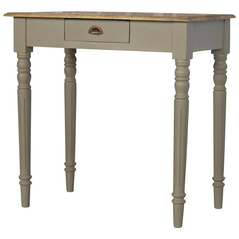 Bureau Secrétaire Peint à la Main