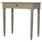 Bureau Secrétaire Peint à la Main