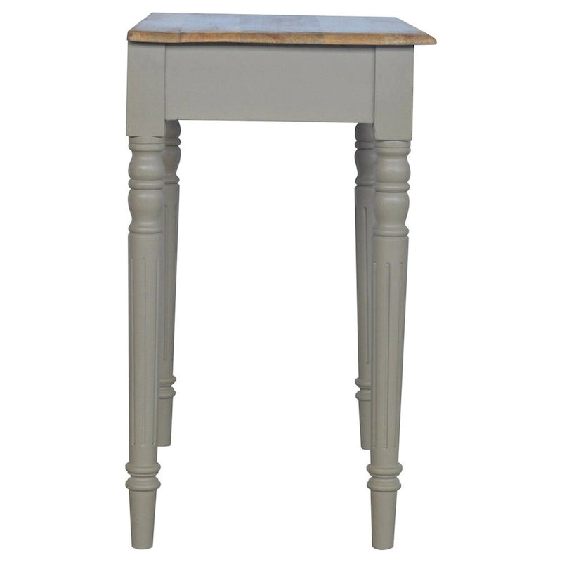 Bureau Secrétaire Peint à la Main