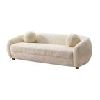Ensemble Manhattan Comfort Tribeca de 2 pièces : canapé et fauteuil d'appoint rembourrés en chenille de 85,8 po