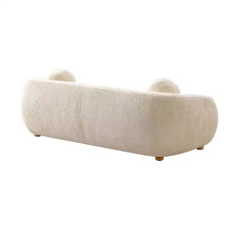 Ensemble Manhattan Comfort Tribeca de 2 pièces : canapé et fauteuil d'appoint rembourrés en chenille de 85,8 po
