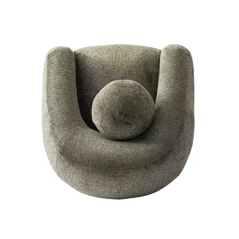 Ensemble Manhattan Comfort Tribeca de 2 pièces : canapé et fauteuil d'appoint rembourrés en chenille de 85,8 po