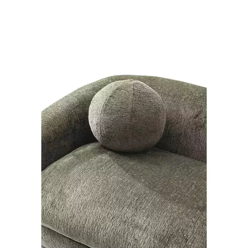 Ensemble Manhattan Comfort Tribeca de 2 pièces : canapé et fauteuil d'appoint rembourrés en chenille de 85,8 po