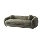 Ensemble Manhattan Comfort Tribeca de 2 pièces : canapé et fauteuil d'appoint rembourrés en chenille de 85,8 po