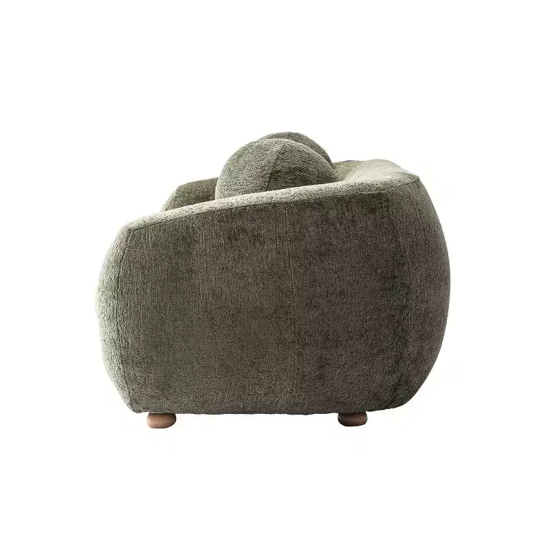 Ensemble Manhattan Comfort Tribeca de 2 pièces : canapé et fauteuil d'appoint rembourrés en chenille de 85,8 po