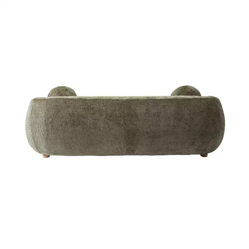 Ensemble Manhattan Comfort Tribeca de 2 pièces : canapé et fauteuil d'appoint rembourrés en chenille de 85,8 po