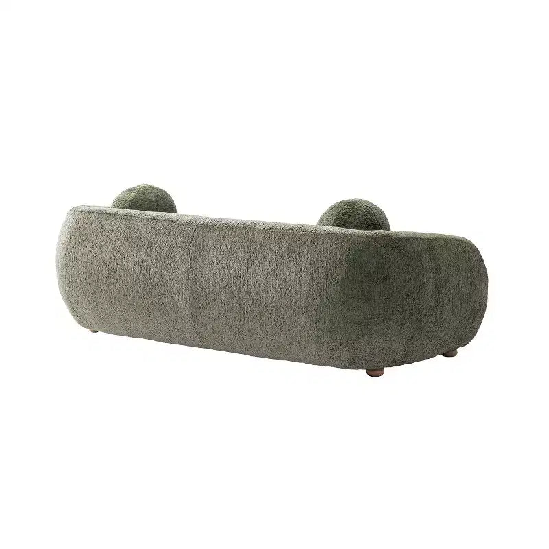 Ensemble Manhattan Comfort Tribeca de 2 pièces : canapé et fauteuil d'appoint rembourrés en chenille de 85,8 po
